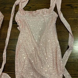 Formal dress pink
